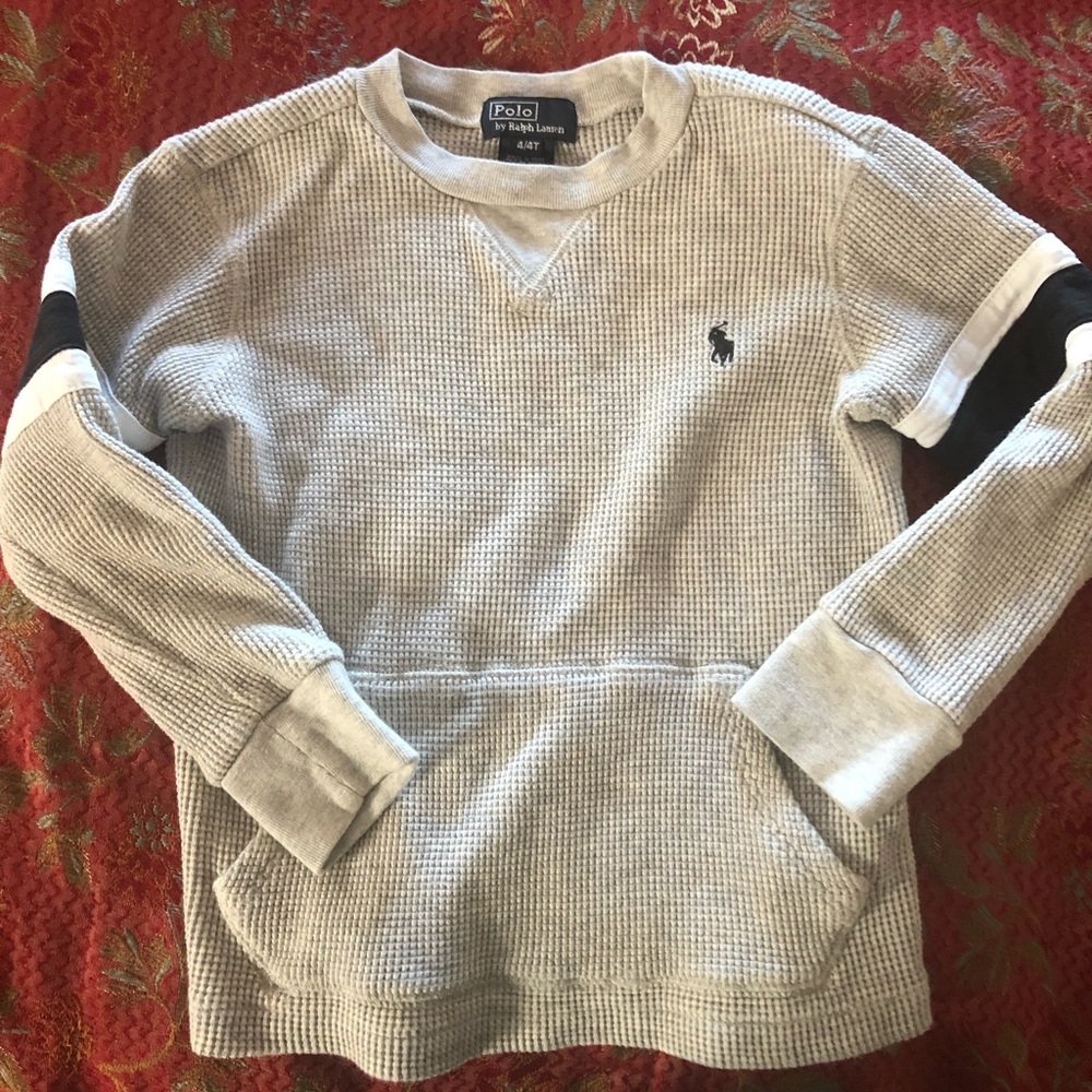 Long Sleeve Thermal with Pockets - 4/4T - Polo